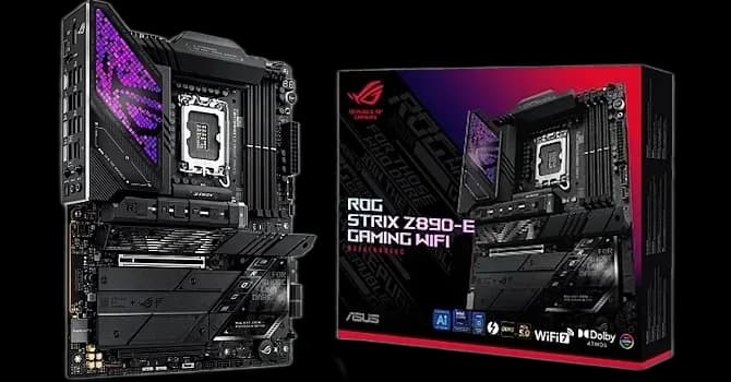 مادربرد ایسوس مدل ROG STRIX Z890-E GAMING WiFi DDR5