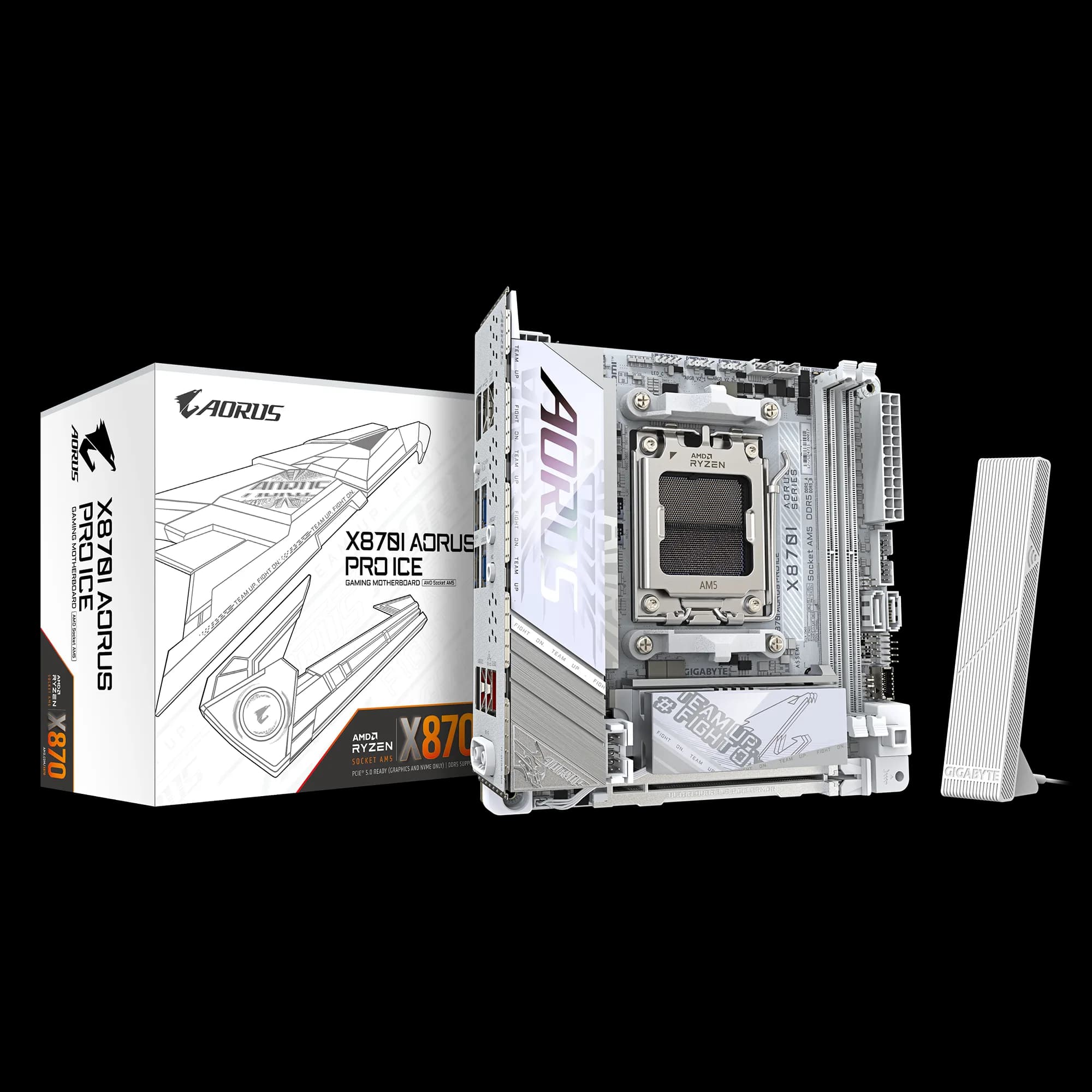 مادربرد گیگابایت مدل X870I AORUS PRO ICE WiFi7 DDR5