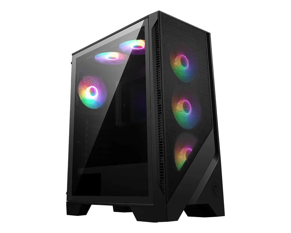 کیس گیمینگ ام اس آی مدل MAG FORGE 120A AIRFLOW مشکی