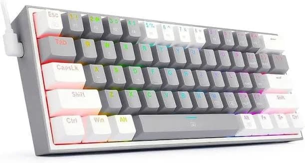 کیبورد گیمینگ مکانیکال ردراگون مدل RGB FIZZ K617
